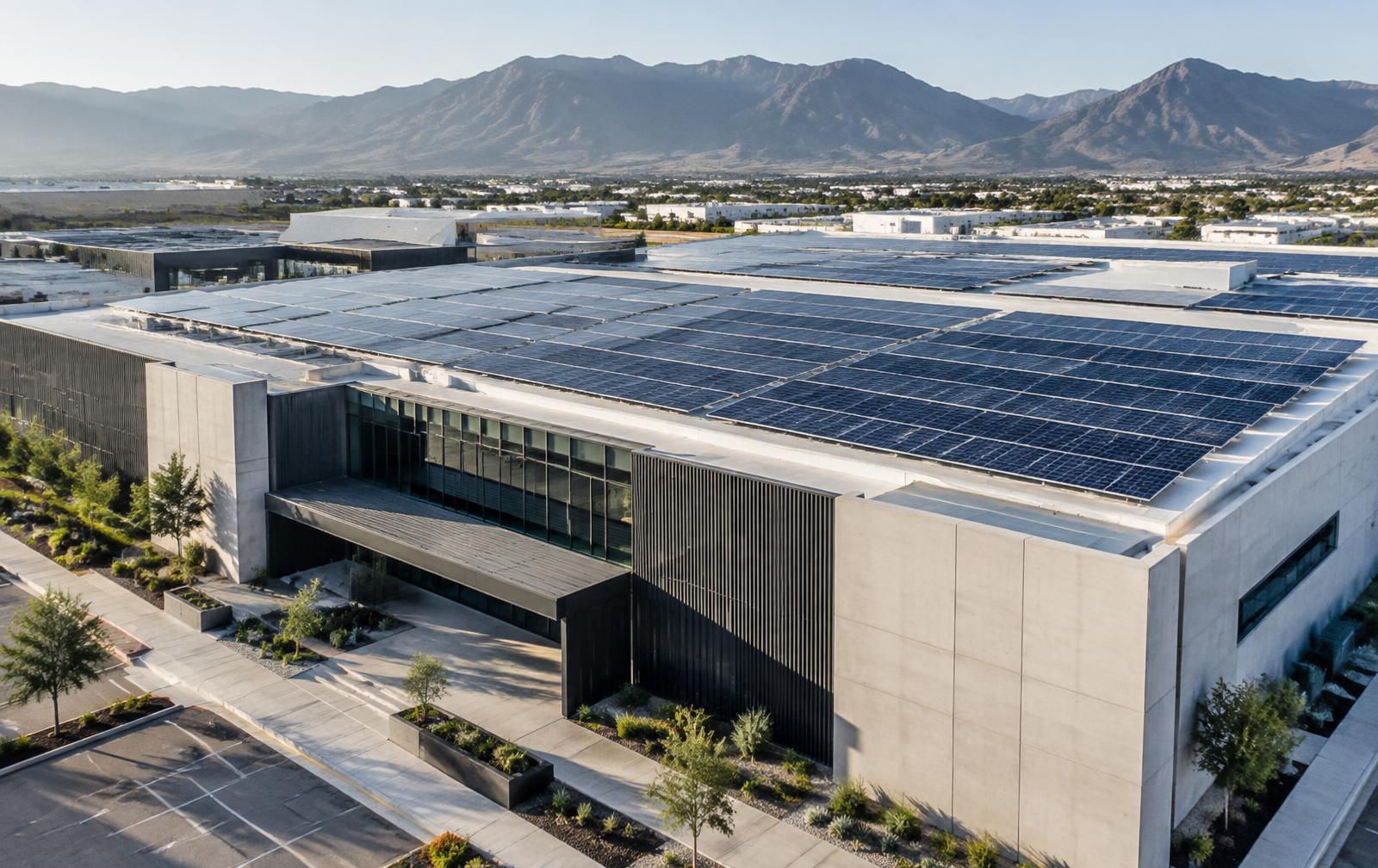 Instalación solar comercial