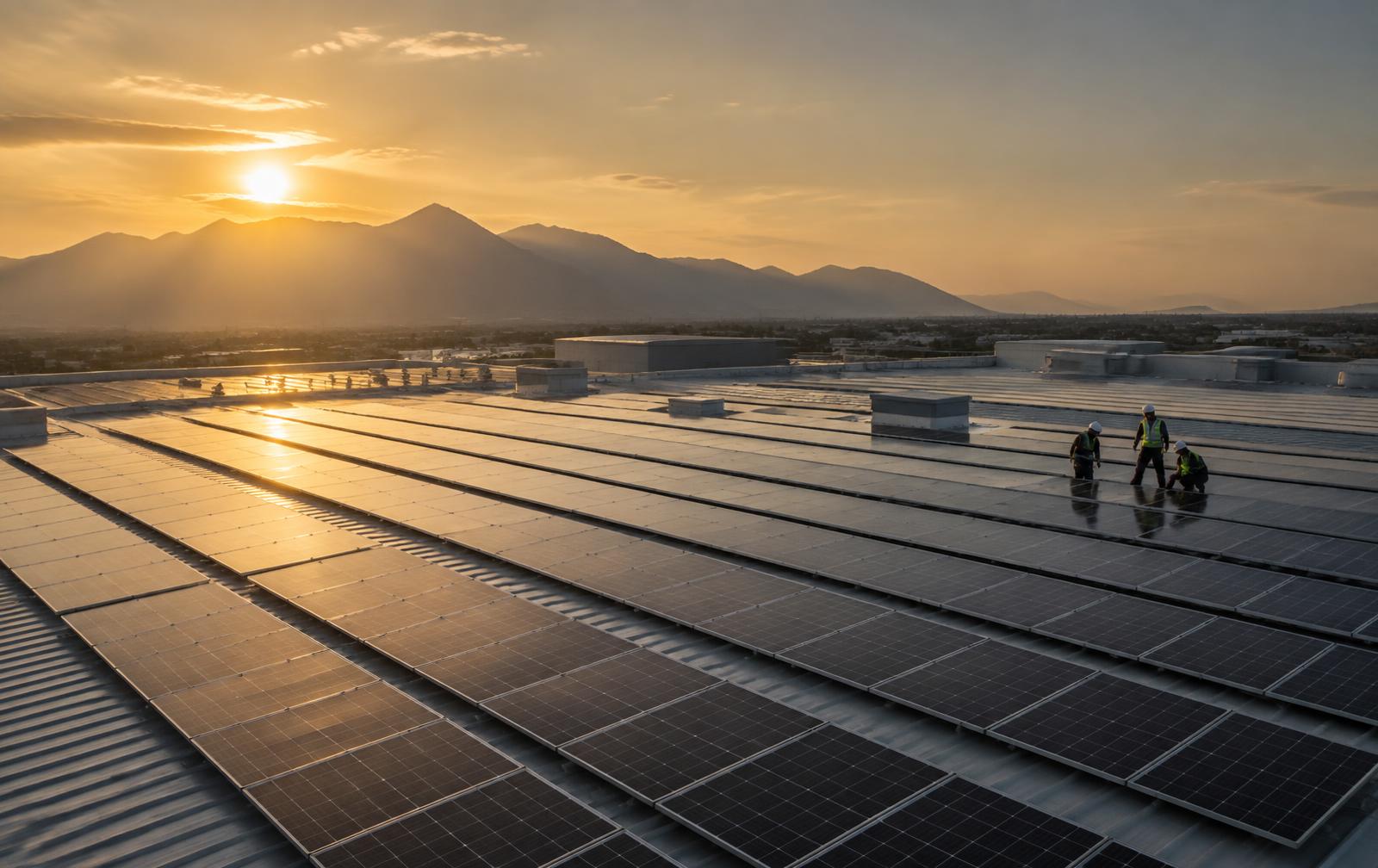 Sistema solar industrial SolarHuman